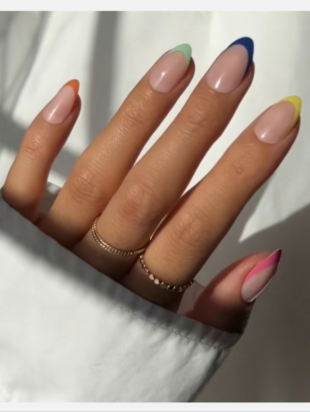 🔴 Glamnetic Sprinkles Short Almond Press-On Nails
